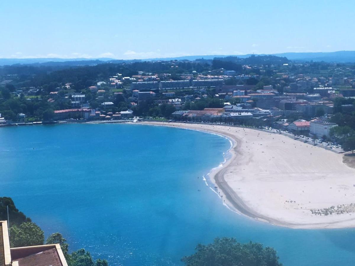 Casa Con Jardin En La Playa De Almieiras Villa Fene Exteriör bild